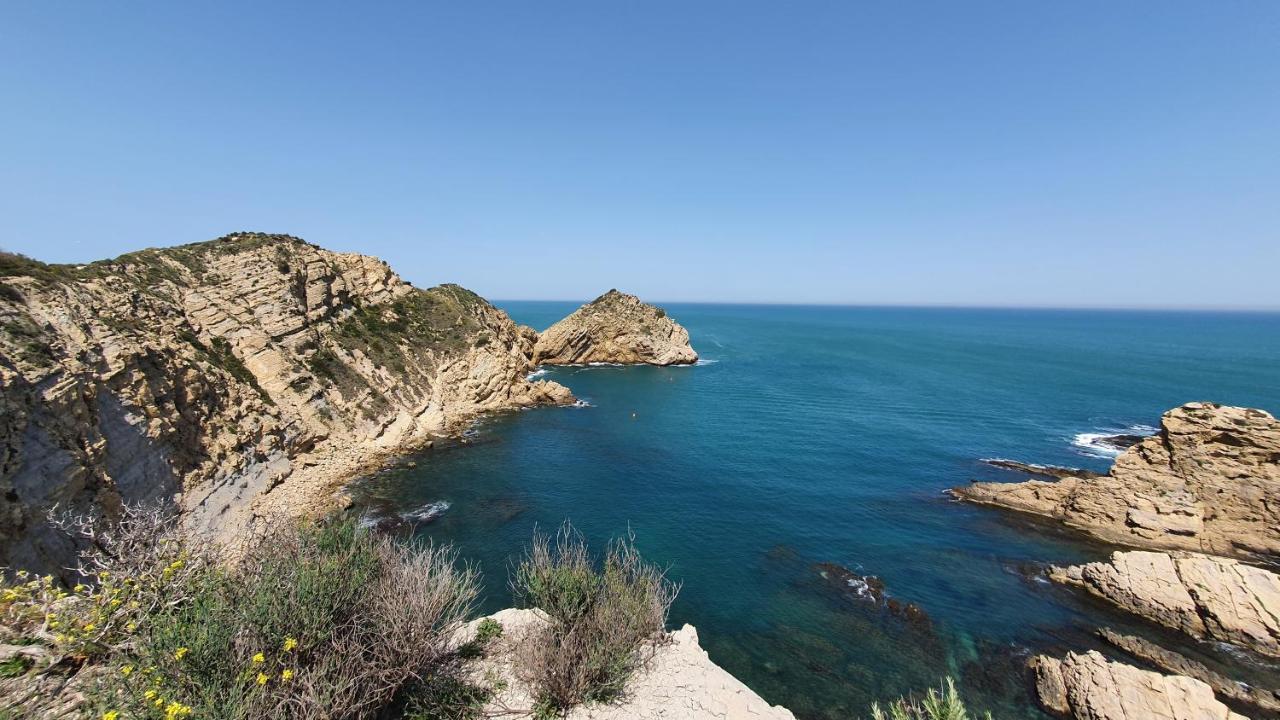 Modern 2 Bedroom Apartment 100 M From The Beach Xabia Bagian luar foto