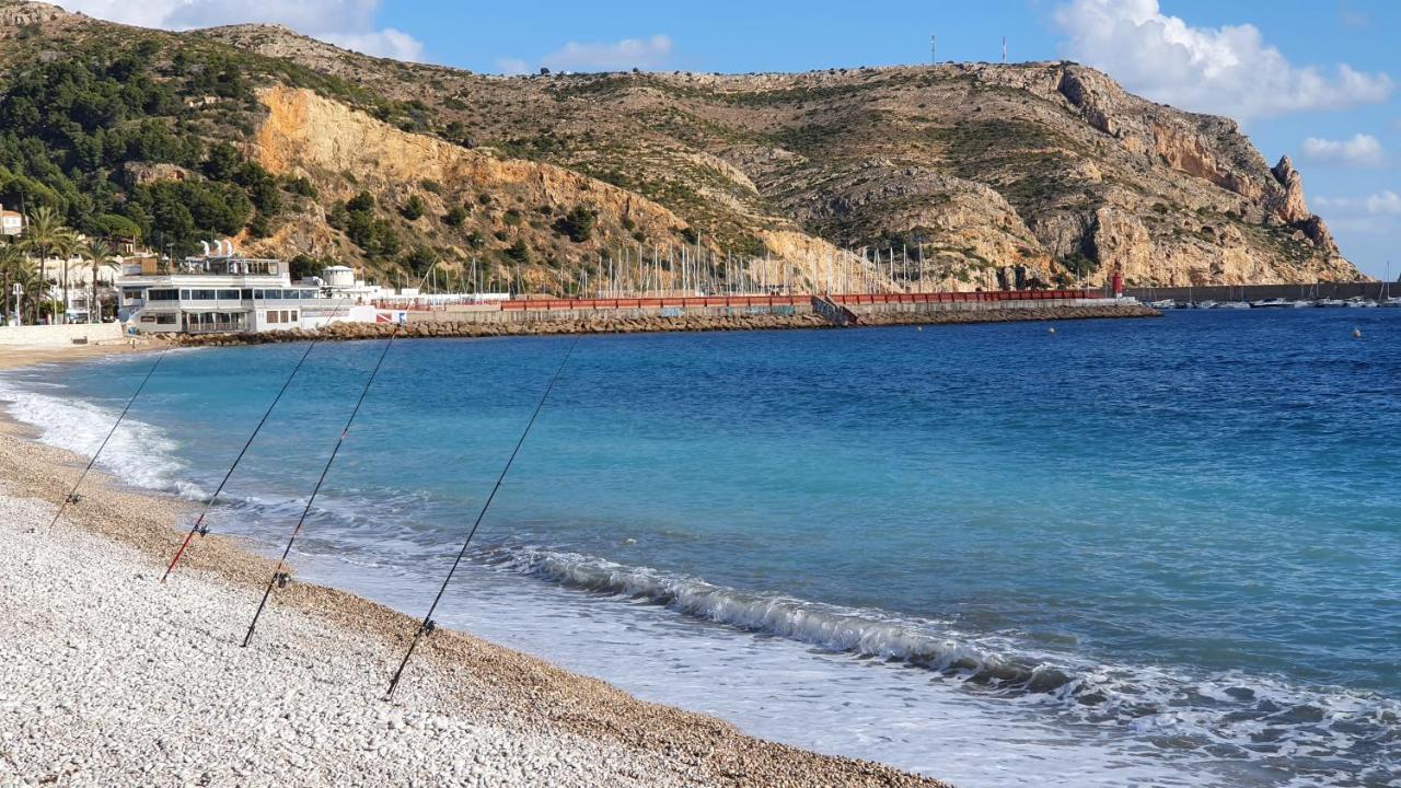 Modern 2 Bedroom Apartment 100 M From The Beach Xabia Bagian luar foto